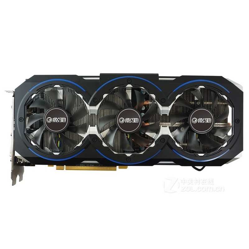 影驰geforce gtx 1060骨灰黑将