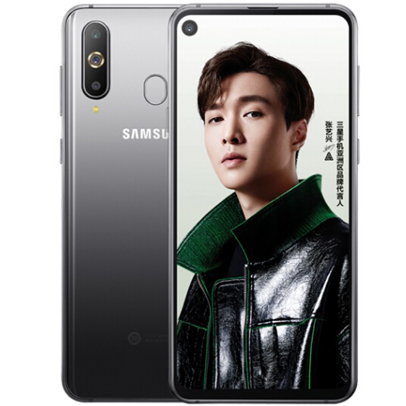 三星a8s(8gb ) 黑瞳全视屏手机 骁龙710芯片 后置三摄 全网通4g