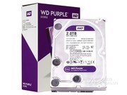 西部数据 紫盘2TB/5400转/64MB（WD20EJRX）