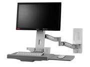 TOPSKYS OEW20显示器支架医用显示器挂架麻醉机床数控一体机电脑工作台壁挂架