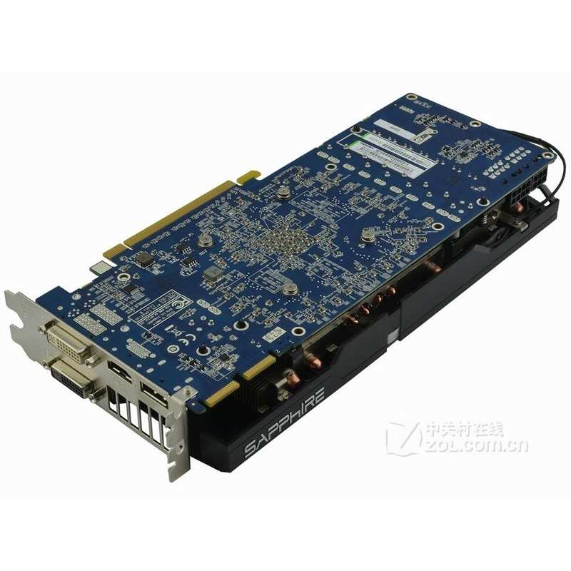 蓝宝石 r9 280x 3g gddr5 白金版 oc