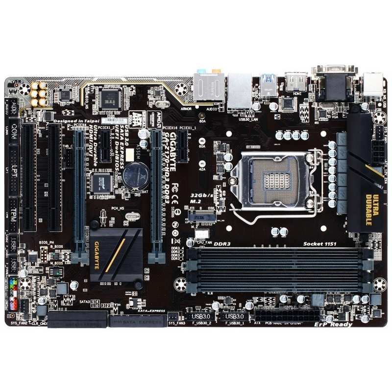 技嘉ga-z170-hd3 ddr3(rev.1.0)