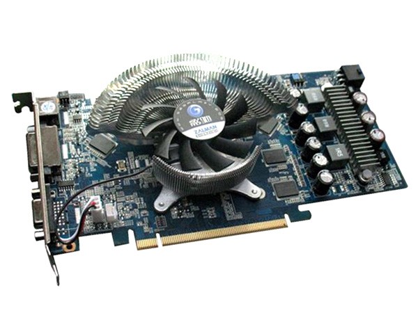 影驰9600gt虎将版1gb