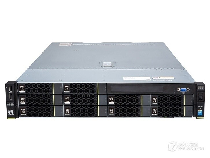 华为fusionserver rh2288h v3(xeon e5-2609 v4*2/16gb*2/12盘位)