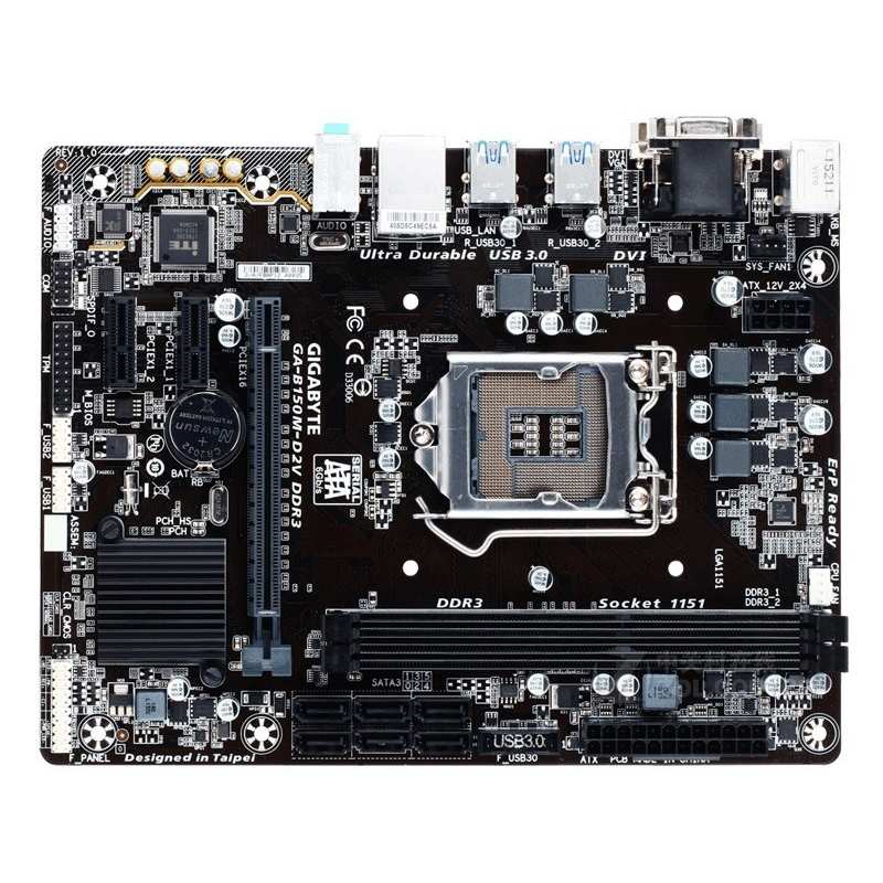 技嘉ga-b150m-d2v ddr3(rev.1.0)